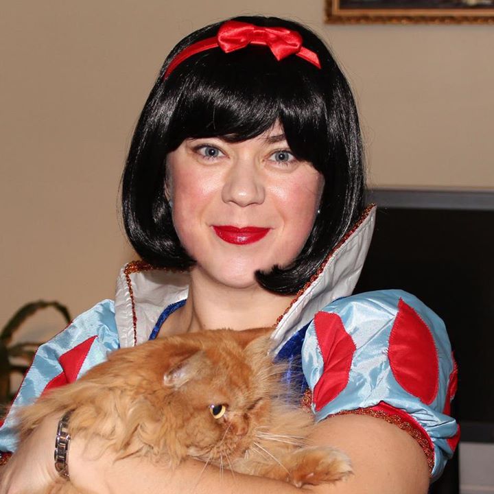 Taffee in costume